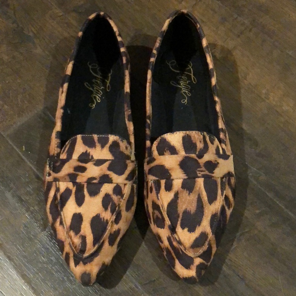 Cheetah print flats